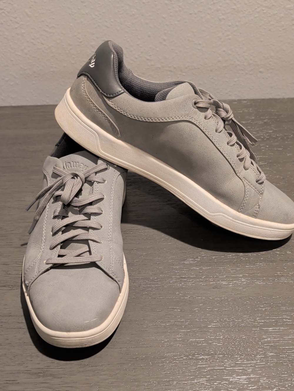 Men's Callaway Del Mar Grey Men's Size 9.5 Spikeless Golf Shoes